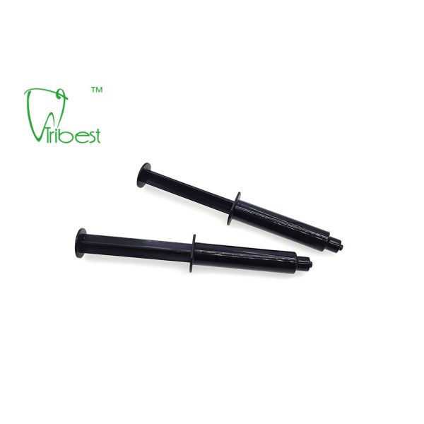 Medical Self Aspirating Disposable Black Dental Syringe 6ml