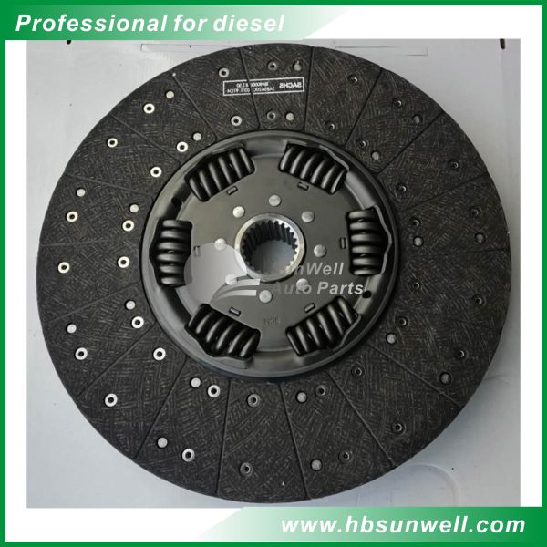 1878063231 Scania Truck Clutch Disc And Pressure Plate Black Colored