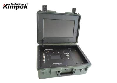 17 radio visuelle de récepteur de pouce COFDM avec le contrôle de PTZ pour le robot d'UGV