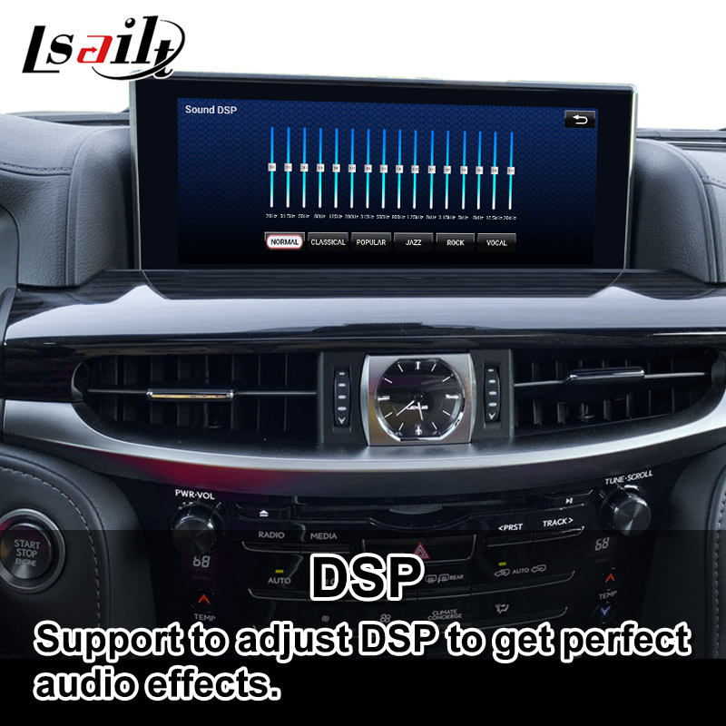 Lsailt Android CarPlay Interface для Lexus LX LX570 LX460D 2013-2021 Поддержка YouTube, NetFlix, экрана головной укладки