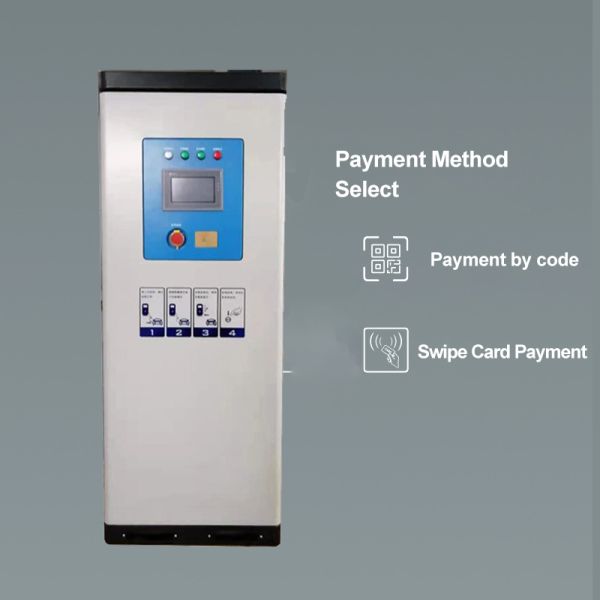 Fast Charger GB/T 60KW DC Car EV Charger Station LCD With Payments