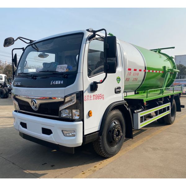 Customized  4*2 Cheapest Price Mini  5000 Liters 8000 Litets  Vacuum Truck Sewage Suction and Septic Tanker
