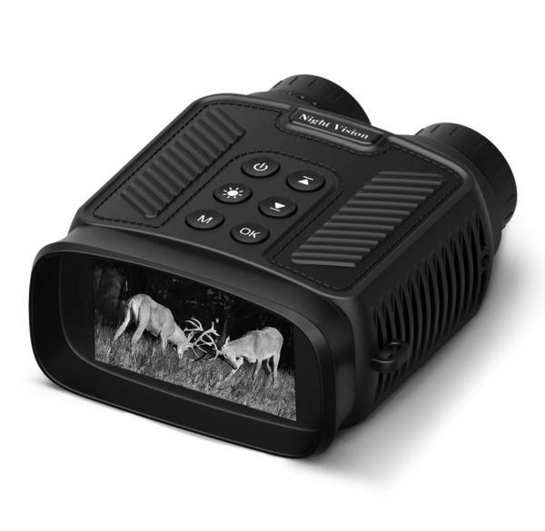 NV5000 Pro Infrared Night Vision Goggles 3' Screen 2.5K and 8X Digital Zoom 300m view night vision binoculars