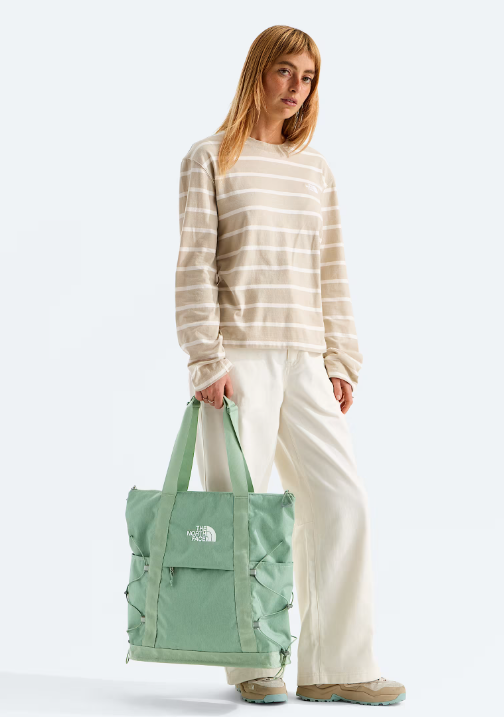 Elastic compression design Large-capacity tote bag