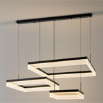 3000K Lámparas decorativas contemporáneas para el hogar Minimalista Salón de estar Lustrero comercial