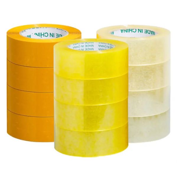 Custom Printed BOPP Adhesive Tape Rolls Adhesive Packing Sealing Tape For Carton