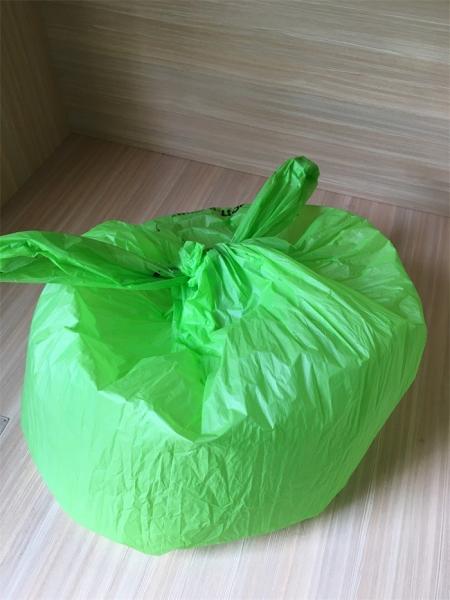Biodegradable Compostable Plastic Bin Bags Customized Logo