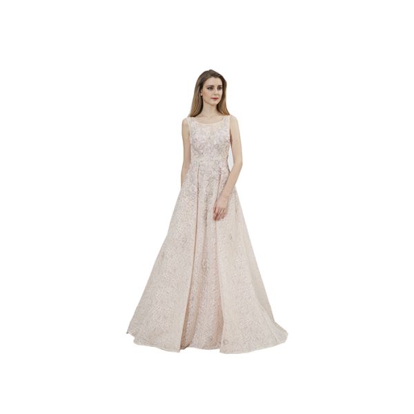 Organza Embroidery Flower Ladies Evening Dresses , Black Arabic Evening Gowns Dresses