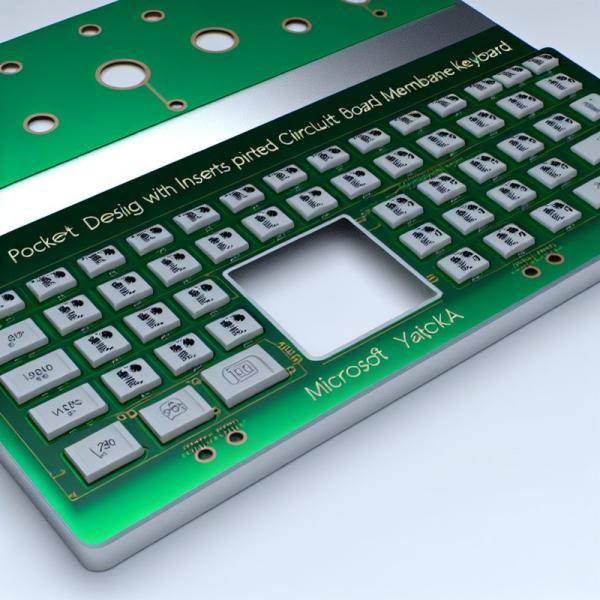 ポケット設計と挿入物 ≤100mAのPCB膜スイッチ