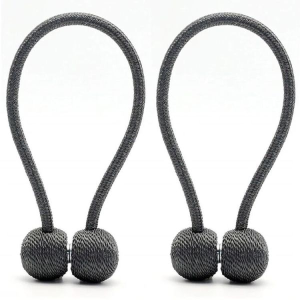 Furniture Waterproof Polyester Ball Curtain Tiebacks