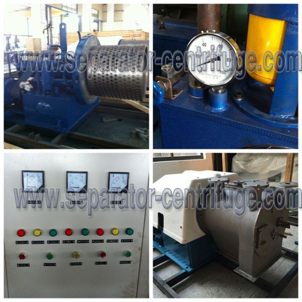 Continuous basket centrifuge 2Stage Pusher Centrifugal Machine For Salt Separation