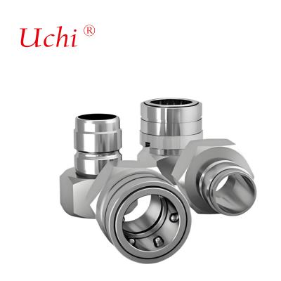 Custom Liquid Cooled Plate Stainless Steel Quick Disconnect Fittings Parts