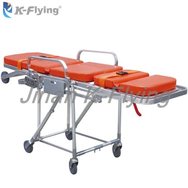 Lightweight Aluminum Alloy Ambulance Stretcher Trolley Emergency Patient Transfer