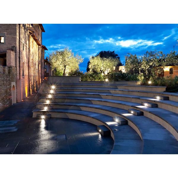 LED buried light embedded outdoor waterproof multicolor spot light courtyard landscape outdoor square garden lawn light