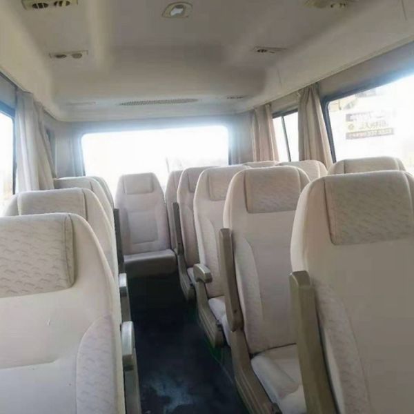 17 Seats IVECO2016 Used Minivans Gasoline Fuel Type 5.99m*2m*2.74m With 2 Doors