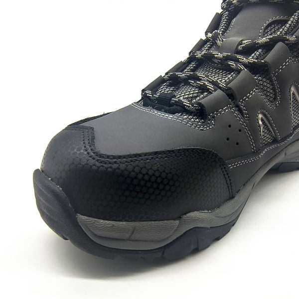 Hombres Botas de senderismo al aire libre Antiderrapante resistente a las punciones zapatos de seguridad casuales
