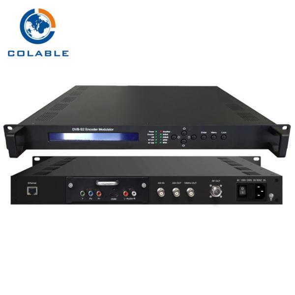 DVB S2 Tuner Input Hd Encoder Modulator , Digital Satellite Tv Hdmi Encoder Modulator
