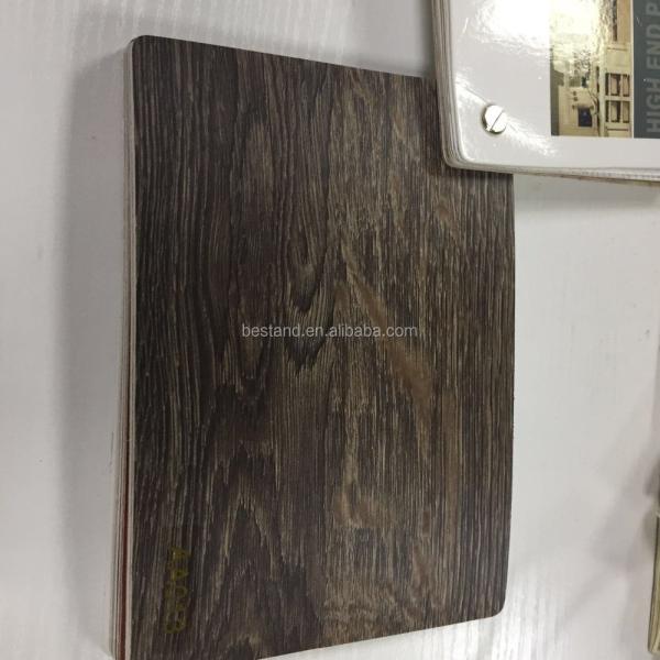 Furniture 1400mm Width Opaque PVC Wood Texture Foil for MDF Vacuum Press Door Decoration Film