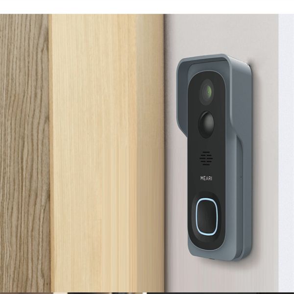 Puerta inalámbrica video elegante anti Bell de la leva de la mirilla del timbre 1080p Hd del hurto IP54