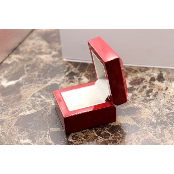 Customized Luxury Wooden  Ring Set Box (Logo/Color/Size)