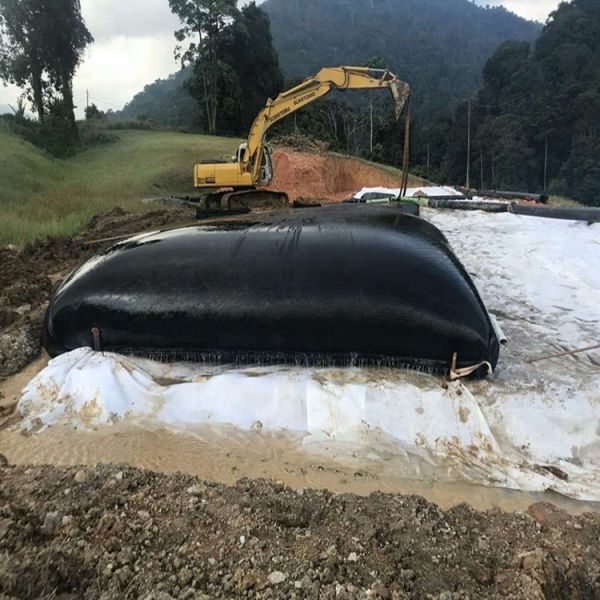 Geotextile Polypropylene Tubes Roll Geotube For Bank Erosion Protection