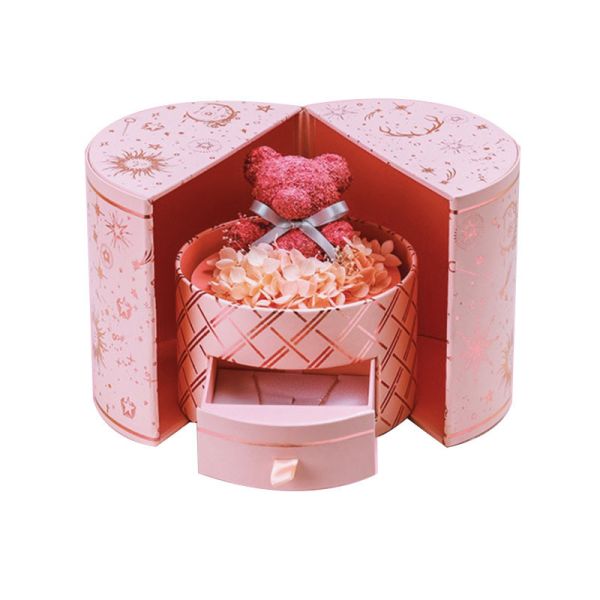 Подарочная коробка шоколада круга Pantone упаковывая с крышкой