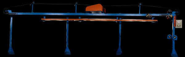 Heavy Duty Horizontal Cable Accumulator For High Speed Non Stop Extrusion Lines