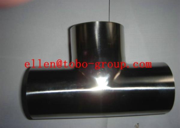 TOBO STEEL Group carbon A860 and stainless 316L composite Elbow tee fittings from China carbon A860 and s