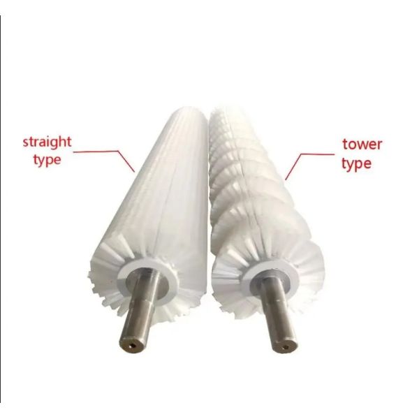 Cylindrical Roller Brush Customizable For Vegetable Potato Carrot Peeling And Cleaning