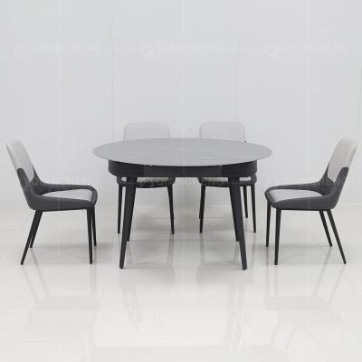 A sala de jantar da mobília da casa do OEM 110kg apresenta a mesa de jantar telescópica de quatro Seater