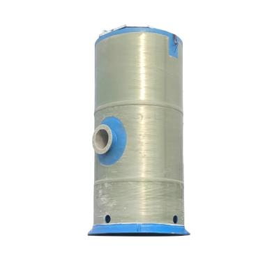 Multi Function Submersible Prefabricated Pump Station For Wastewater Treatment