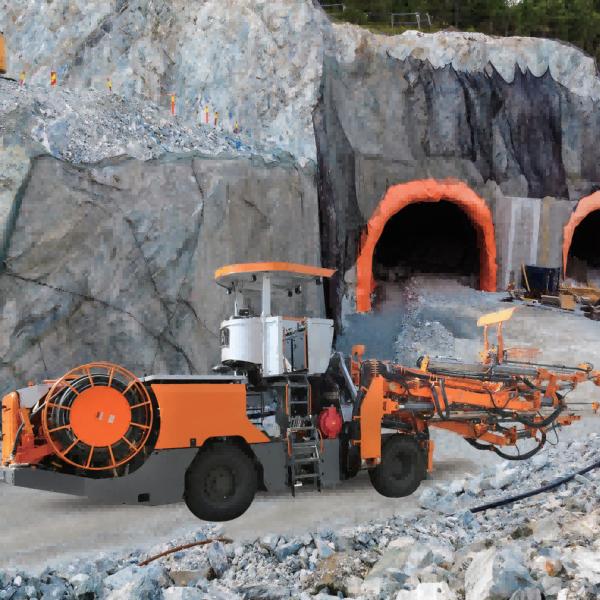 UJ33 Mining Drilling Machine Underground Drill Jumbo Bolting Hole Drill Rig