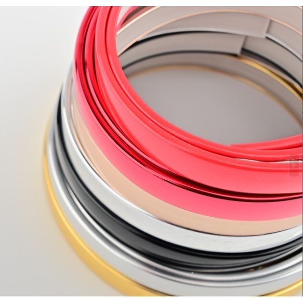 Eco-friendly PVC Edge Banding Tape with Strong Bonding and Bending, Correct Size and No Color Shading for Furniture and Cabinets