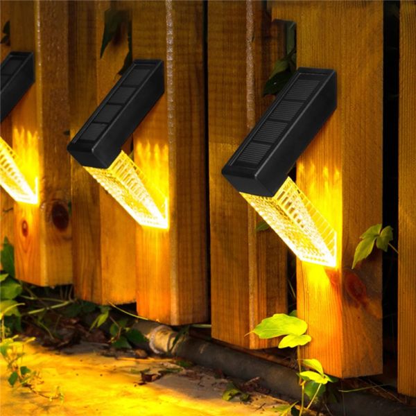 50000 Hour Working Lifetime Solar Led Gate Landscape Lighting with Rgb Warm White