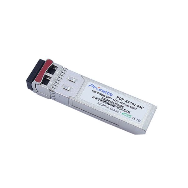 PCP-XX192-01C Transceptor óptico CWDM SFP+ de 10 Gbps, alcance de 10 km
