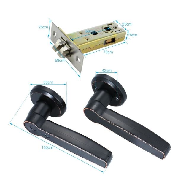 Замок спальни отпечатка пальцев биометрический электронный Keyless умный