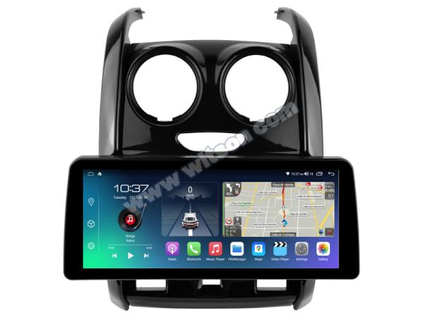 12,3” ultra telas panorâmicos espertos para o estéreo 2015-2021 video dos multimédios do toque QLED do carro de Renault Duster LADA Largus 2021 Playe