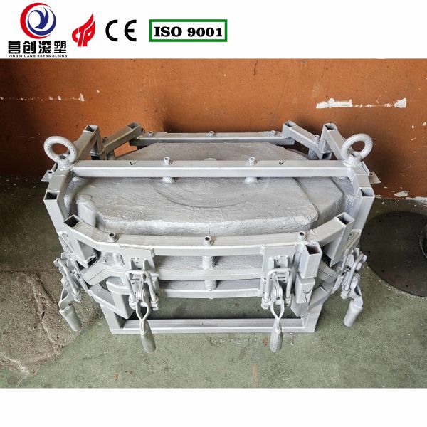 CC-3A-2000 Rotary Three-Station Rotomolder, Continuous Circulation Plastic Rotational Molding Production Equipment