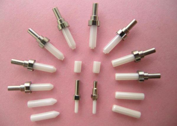 2.5mm FC / SC / ST Zirconia Fiber Optic Ceramic Ferrule , Metal Ferrule