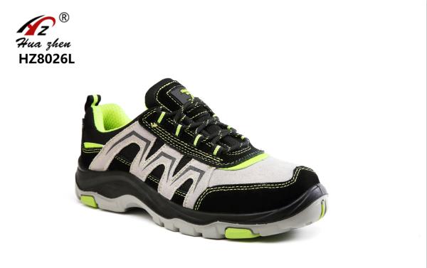 Sport Style Cambrelle Rubber Safety Shoes Punture Resistant With Steel Toe
