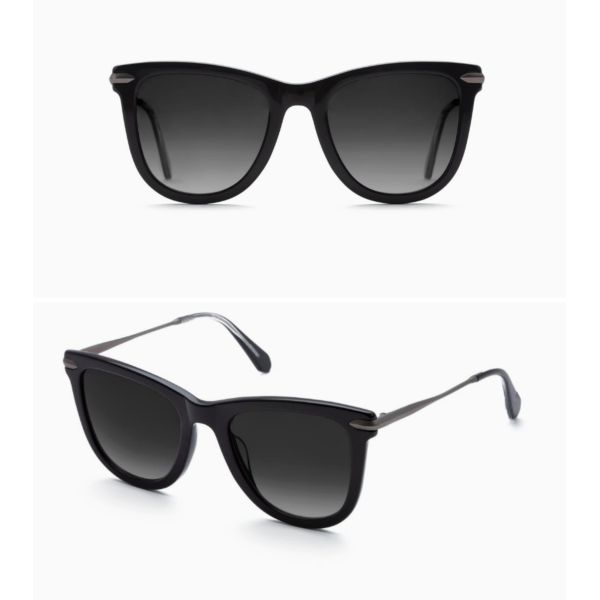 Oversized Polarized Sunglasses for Women New Designer Gradient Shades UV 400 protection Outdoor acetate Eyeglasses