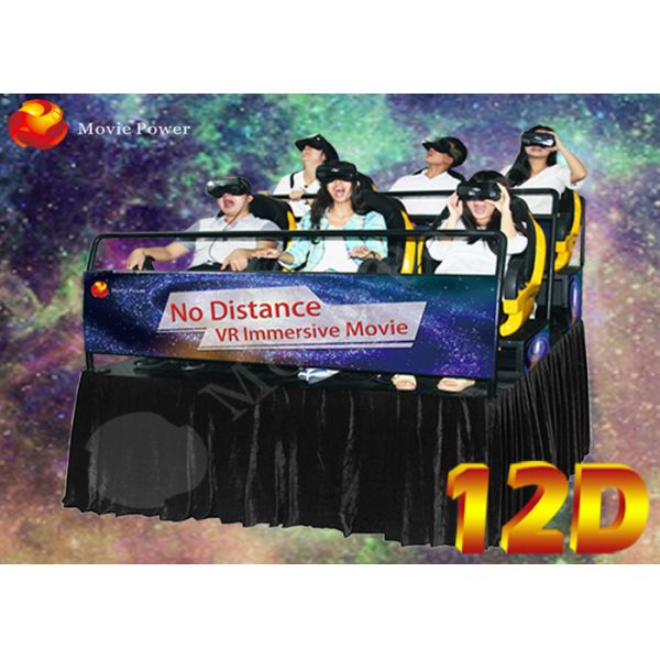 Популярная удобная система кино 12D с новаторским стулом кино