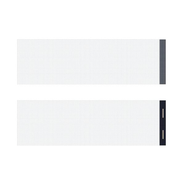 Adhesive Super Slim LED Screen Display Indoor LED Film Glass Flexible Transparent LED Screen Wall