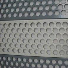 Fencing / Gate Aluminium Perforated Metal Sheet / Coil With 45 60 90 Degree Punching Hole