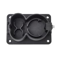 Cable de carga Ev, soporte de pared, conector tipo 2, funda de enchufe Ev para CCS Combo 2