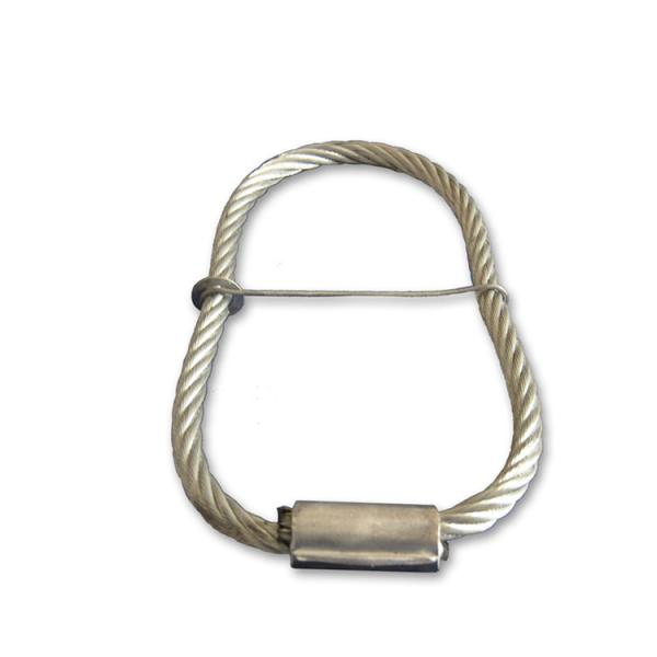 Boucles de levage en béton préfabriqué galvanisé - Élingues en câble métallique 0.8-20MT