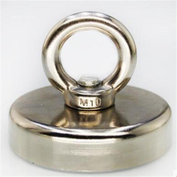 150kg Pulling Force Neodymium Magnets Pot Magnet Fishing Detector with Zinc Coating