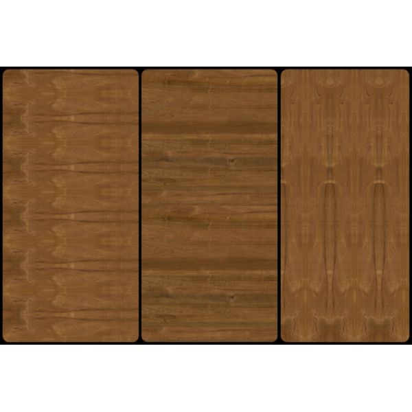 Крона естественной деревянной облицовки Teak естественная отрезала аттестацию FSC облицовки