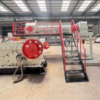 Extrusora de vacío de doble etapa Extrusora de ladrillo de arcilla Máquina de fabricación de ladrillos de arcilla para la extrusión de columnas de barro