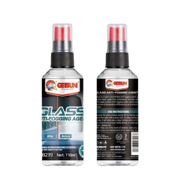 Getsun Long-Lasting Clarity Anti Fog Spray for Windshield and Mirrors